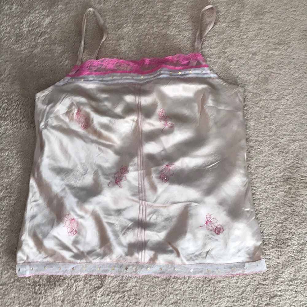 Tan silky camisole